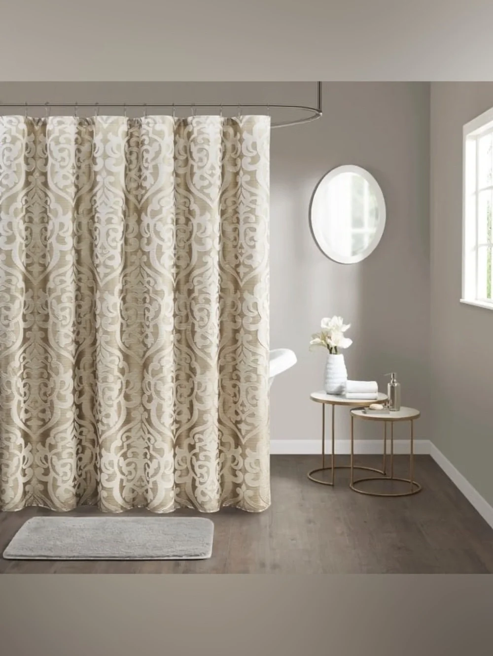 Madison Park Odette Jacquard 72x72